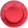 SANTEX 7057-7, Lot de 10 Sous-assiettes brillantes 33cm, Rouge