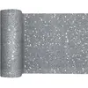 SANTEX 7036-4-20, Ruban de table Paillettes 18cm x 5m, Argent