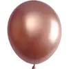Sachet de 6 Ballons métallisés latex 30cm, Rose Gold