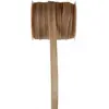 Ruban naturel Coton 10 mm Chocolat