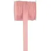 Ruban naturel Coton 10 mm Rose