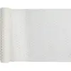 Chemin de table en voile 3m - Plumetis blanc