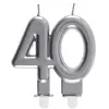 Bougie des âges 40 ans, Argent