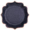 Sachet de 10 assiettes pois brillants, Marine