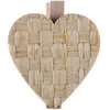 Sachet de 6 Coeurs Romance Champêtre sur pince