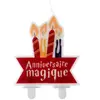 bougie d anniversaire sorcier 6 5 x 7 cm