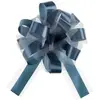 Sachet de 5 Noeuds automatiques tulle, bleu Canard