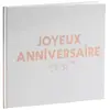 Livre d'or Anniversaire Star d'un jour, Blanc/Rose Gold