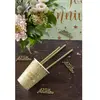 Sachet de 20 pailles Joyeux Anniversaire, vert Sauge