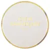 10 ASSIETTES CARTON STAR UN JOUR 22.5CM OR