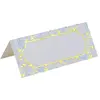 Sachet de 10 Marque places rectangle Baptême