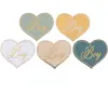 Décoration de Table Vert - Girl & Boy - Lot de 10