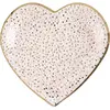 Assiette Girl & Boy Rose 22,5cm - Lot de 10