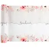 SANTEX Chemin De Table Voile Amour Floral 28cmx3m Ivoire