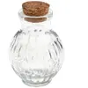 POT VERRE RENAISSANCE BOUCHON LIÈGE 5X6.5CM