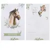 SANTEX 8312-99, Lot de Cartes d'invitation HIPPIQUE en carton