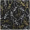 RueDeLaFete SANTEX 8078-11, Sachet de 10 Serviettes Squelette 33x33cm