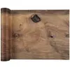 SANTEX 8087-26-30, Chemin de table intissé effet BOIS 5m