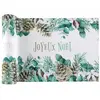 SANTEX 1 Chemin de table Joyeux Noël décoration nature Champêtre 28cm x 3m REF/8131