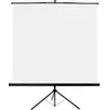 Ecran de projection portable avec trépied Oray Byron 2 TRE02B1180180 Blanc et Noir