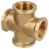 Sans Marque - Raccord laiton - Croix laiton à visser ff 3/4''