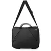 Lexon Porte-documents en PVC noir