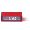 Réveil LEXON Flip Mini de Voyage Rechargeable Rouge