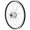 Roue avant VTT alu axe plein Velox Shimano ER10 DH-C3000 6V-3W - noir ...