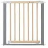 Babymoov Barrière de sécurité Safe & Lock - Bois/Métal (73-81,5 cm)