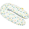 Badabulle Coussin de maternité Évolutif - 2 en 1 - Coussin d'Allaitement - Plumes