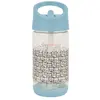Badabulle Gourde à paille pour enfant 350ml, Anti-fuites, 12m+