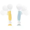 Couverts d'apprentissage flexibles MULTICOLORE Badabulle