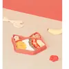 Babymoov Assiette silicone compartimentée ISY PLATE Renard Terracotta