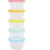 Badabulle BadaBowls Maxiportions - 5 Pots de Conservation bébé 250ml