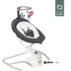 Babymoov Balancelle bébé électrique Swoon Motion, Assise à 360°, Zinc