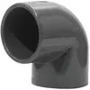 Aliaxis - Coude 90° pvc pression petit rayon Femelle Femelle ø63