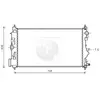 NIPPON PIECES SERVICES Radiateur moteur pour CHEVROLET: Cruze, Orlando...