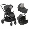 JOIE - Poussette TRIO Versatrax + I-Snug 2 + Nacelle Ramble XL Shale