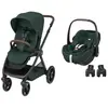 MAXI COSI - Poussette DUO Oxford + Pebble 360 Pro 2 TWILLIC GREEN