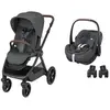 MAXI COSI - Poussette DUO Oxford + Pebble 360 Pro 2 TWILLIC GRAPHITE