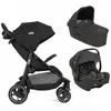 JOIE - Poussette Trio Litetrax + Siège-auto I-Gemm 3 + Nacelle Ramble - Shale