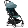 STOKKE - Poussette YOYO 3 Pack 6+ Aqua / Cadre Noir