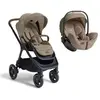 JOIE - Poussette Duo Finiti + Siège-Auto I-Level Pro Sandstone - JOIE