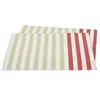 Lot de 2 sets de table enduit coton bio Amaïa CAMIF  Coton Bio