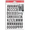 TOGA 126 Lettres thermocollantes - Noir Enjoy