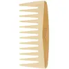 Peigne à Dents Larges en Bois de Hêtre Kerasoin Professionnel 15 cm
