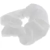 Chouchou velours blanc