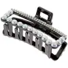 Pince Croco Strass et Perles La Boutique du Coiffeur rectangle