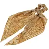 Chouchou Foulard façon bandana La Boutique du Coiffeur beige