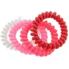 Elastique scoubidou 4 couleurs La Boutique du Coiffeur roses et blanc